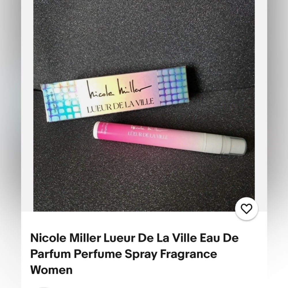 2/$25 NICOLE MILLER LUEUR DE LA VILLE scent - BRAND NEW in the box! - Picture 8 of 15